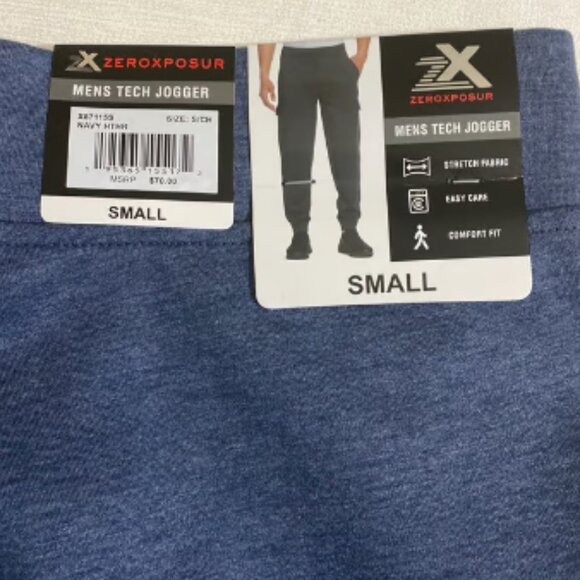 ZeroXposur Men’s Light Weight Jogger Style Tech Pants Size S - Picture 5 of 6